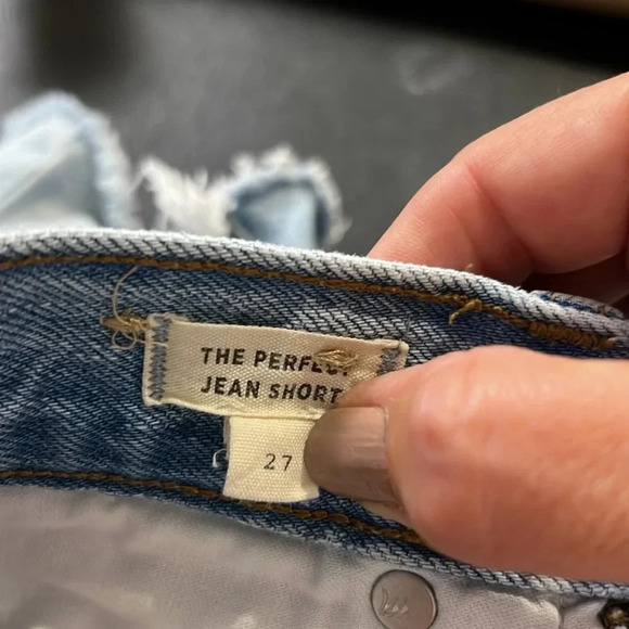 Madewell The Perfect Jean short high waisted size 27 - Picture 11 of 14